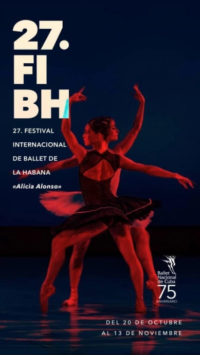 27 Festival de Ballet de La Habana a partir del 20 de octubre