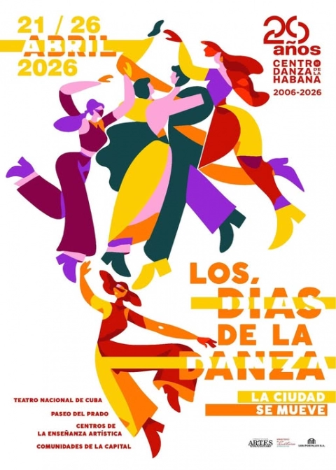 El Centro de Danza de La Habana anuncia la XVIII Edición de Los Días de la Danza.