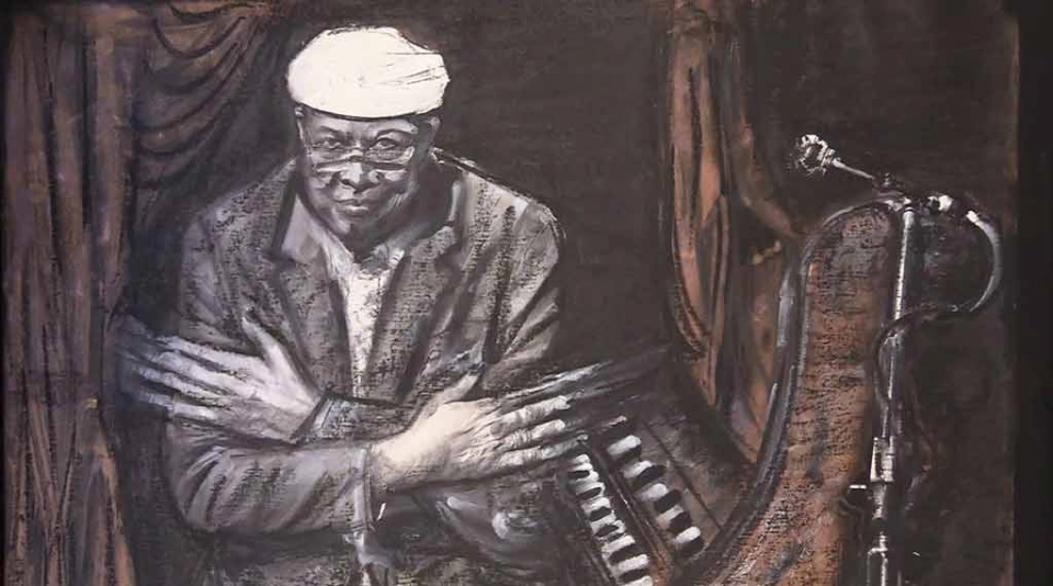 Nelson Domínguez, el jazzista de la pintura en Cuba.