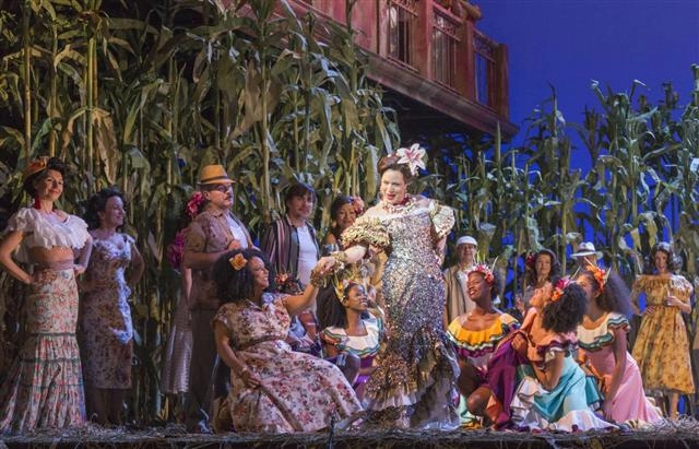 A toda zarzuela en el Teatro Nacional de Cuba.